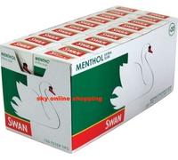 3 x Packs Swan Pre Cut Cigarette Smoking Roaches Filter Tips Menthol Extra Slim