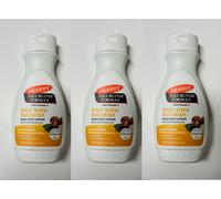 3 X Palmers Shea Formula Raw Shea Nourish Body Lotion 250ml.