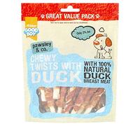 3 x Pawsley and Co Chewy Twists with Duck Value Pack 320gm Single Packet