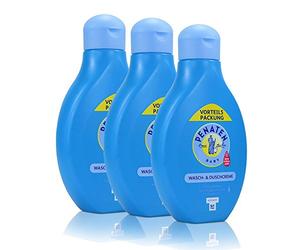 3 x Penaten baby washing & shower cream 400 ml -no more tears
