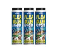 3 x PestShield Flea Killer Powder Crawling Insect Killer Indoor & Outdoor 200g Each by Pestshield