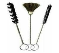 3 x Pipe Cleaning Brushes Tube Brush Nylon Bottle Sink Plug Cleaner Set