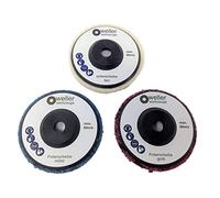 3 x polishing wheel suitable for Bosch GWS 10.8 10 8 12 V 12 76 Berner Würth BTI accessories steel stainless steel angle grinder