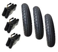 3 x Pram Tyres & 3 x Tubes 10" x 3 Mothercare MY3 Mountain Buggy Duet 10"