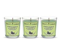 Price's - Chef's Jar Candle - Odour Eliminating Candle - Made with Basil, Patchouli & Geranium Extracts - Clean, Fresh, Quality Fragrance - Long Lasting Scent