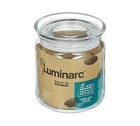 3 x Queensway PURE Clear Glass Storage Jar Airtight 3 Sizes Food Liquid Container (3 x 750ml)