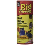 3 x Rat Killer² Grain Bait Sachet, Blue, 6.2x6.2x16.7 cm