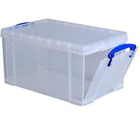 3 x Really Useful Box 14 Litre - 395 x 255 x 210 mm - Open Front - Transparent