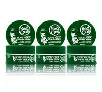 3 X RED ONE AQUA HAIR GEL WAX FULL FORCE MAXIMUM CONTROL 150ML (THREE TUBS)
