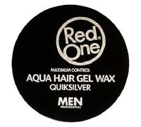 3 X RED ONE AQUA HAIR GEL WAX FULL FORCE MAXIMUM CONTROL 150ML (THREE TUBS)