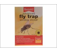 3 X Rentokil FW35 Advanced Window Fly Traps (Pack 4) FW35 (FW-35)