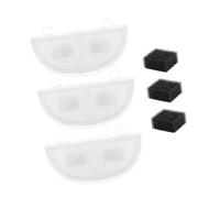 3 x replacement filters for PET water fountain, improvement of quality firm filtration, replacement cat water dispenser filter