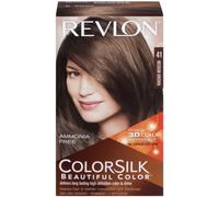 3 x Revlon Colorsilk Permanent Hair Colour - 41 Medium Brown