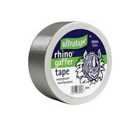 3 X Rhino 50mm x 10metre Multipurpose Silver Cloth Tape