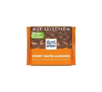 3 x Ritter Sport Honey-Salt Flavoured Almonds in Milk Chocolate 100g