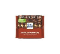 3 x Ritter Sport Milk Chocolate with Whole Hazelnuts 100g