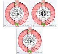 3 X Roger & Gallet Fleur de Figuier Relaxing Scented Soap 100g