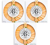 3 X Roger & Gallet Neroli Relaxing Scented Soap 100g