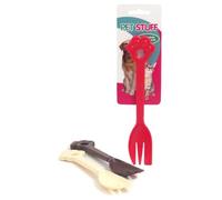 3 X Rosewood Pet Food Feeding Fork