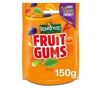 3 x Rowntree's Fruit Gums Sweets Sharing Bag 150g Delicious Tasty And Twisty Treat Gift Hamper For Birthday,Christmas,Easter Sold By Kidzbuzz