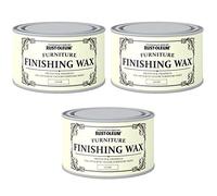 3 X Rust-Oleum RO0070015 Furniture Finishing Wax - Clear