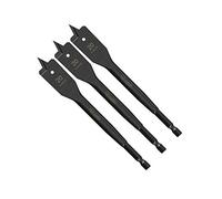 3 x SabreCut SCRIW20_3 20mm x 152mm Impact Rated Flat Wood Spade Bits for Softwood Hardwood Chipboard