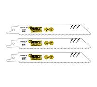 3 x SabreCut SCRS922HF_3 150mm 10 TPI S922HF Fast Wood and Metal Cutting Reciprocating Sabre Saw Blades