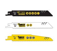 3 x SabreCut SCRSKM3A Mixed 150mm S610DF S922BF S922HF Fast Wood and Metal Cutting Reciprocating Sabre Saw Blades