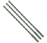 3 x SabreCut SDSD8_3 8mm x 310mm PGM Approved SDS Plus Drill Bits For Stone Concrete Brick