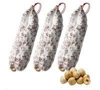 3 x Saucisson Sec with Hazelnuts From The Savoie, Approx 510g