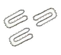 3 x Saw Chains 40 cm 1.1 mm 3/8 Inch 56 TG Compatible with Greenworks GD40CS18K 40 V Chainsaw