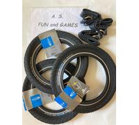 3 X Schwalbe 12 X 2.00 Inch Big Apple Pram Tyres And Inner Tubes