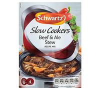 3 x Schwartz Slow Cooker Beef & Ale Stew Recipe Mix (43g each)