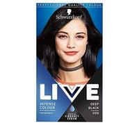 3 x Schwarzkopf Live Color XXL Colour Intense Permanent Coloration 99 Deep Black