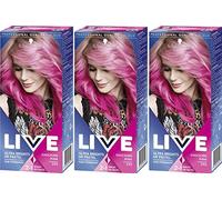 3 x Schwarzkopf Live in Color XXL Ultra Brights Shocking Pink no 93