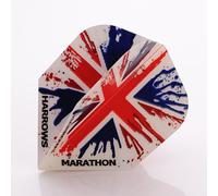 3 x SETS HARROWS DARTS FLIGHTS MARATHON STANDARD UNION JACK