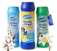 3 x Shake & Fresh Carpet Deodoriser - Long-Lasting Carpet & Room Freshener Powder | Eliminates Odours, Revives Carpets & Rugs | Easy Shake-On Formula (Assorted Fragrances)