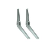 3 x Shelf Support Brackets White London Pattern 8 x 6 inch 200 X 150mm