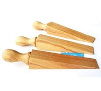 3 x ShieldUp Wooden Doorstops | Stylish Wood Wedge Door Stops