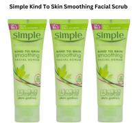 3 x Simple Kind To Skin Smoothing Facial Scrub 75ml