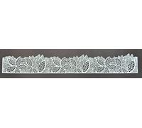 3 x Simply Heaven Edible Pre-Made Ready to Use Edible Cake Lace made from mat 27 (Baby Blue)