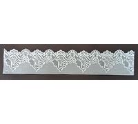 3 x Simply Heaven Edible Pre-Made Ready to Use Edible Cake Lace made from mat 36 (Baby Blue)