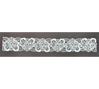 3 x Simply Heaven Edible Pre-Made Ready to Use Edible Cake Lace made from mat 42 (Baby Blue)