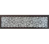 3 x Simply Heaven Edible Pre-Made Ready to Use Edible Cake Lace made from mat 59 (Baby Blue)