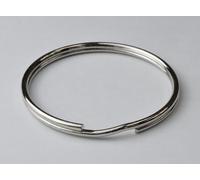 3 X Size (1.97''/50mm) Metal Large Jailer Jump Split Key Rings Loop Hoop Round Key Ring Organiser Car Home Keys Organization Arts & Crafts Lanyards (3)