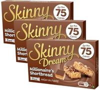 3 x Skinny Dream Bars Millionaire's Shortbread Bundle