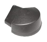 3 x Slate Grey Enviro Tile Ridge Apex Cover Radius End Cap Slate Roof Lightweight Synthetic Plastic Roofing