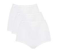 Sloggi Women's 24/7 Cotton Maxi C3p Boxer Briefs, White, 16 UK