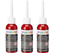 3 x Snazaroo Fake Dark Blood Gel 50ml Realistic Halloween Fancy Dress Makeup SFX