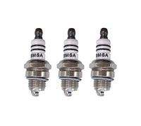 3 x spark plug for Fuxtec 2-in-1 4-in-1 5-in-1 FX-MS152 MFS520 FX-MT152 FX-FSR152 and many other brush cutter chainsaws